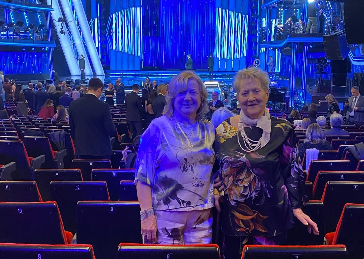 Dalla Val Seriana in platea al Festival di Sanremo: nonna Iolisca non si perde nemmeno un’edizione