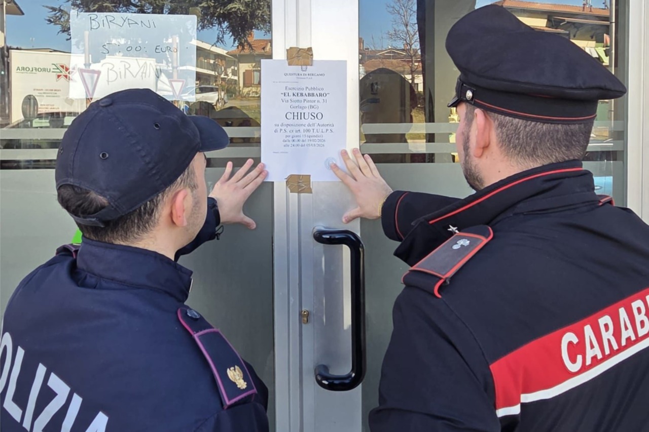 Rissa e spari a Gorlago: la questura dispone le chiusura di un fast food per 15 giorni
