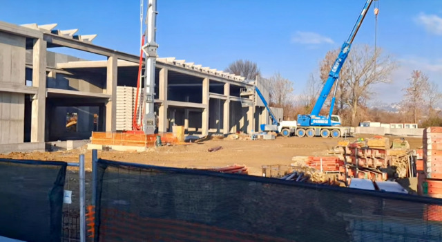 Ex centro servizi al confine tra Bergamo e Azzano: lavori quasi conclusi, ma mancano i parcheggi