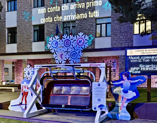 Una seggiovia nel cuore di Azzano San Paolo? Scattate un selfie e potete vincere le Olimpiadi