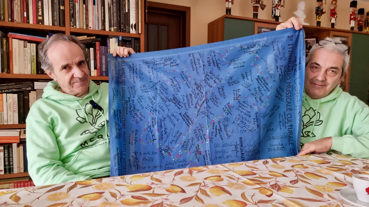 Leone Facoetti, da Villa di Serio: «Abbiamo inventato il cammino dell’Italia dei musicisti»