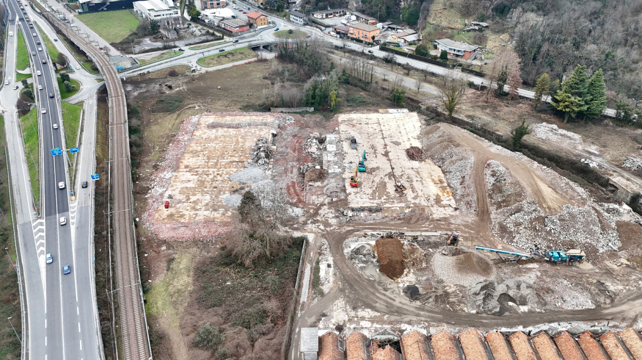 Della vecchia Honegger di Albino non rimarrà quasi nulla: addio all’area abbandonata