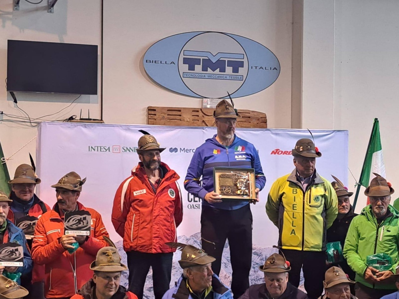 Il gruppo alpini di Bergamo conquista l’oro al 59° Campionato Nazionale Ana di slalom gigante