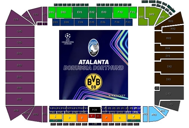 Tedeschi indispettiti e circa 1.200 posti ancora vuoti: lontano il sold-out Champions con il Borussia