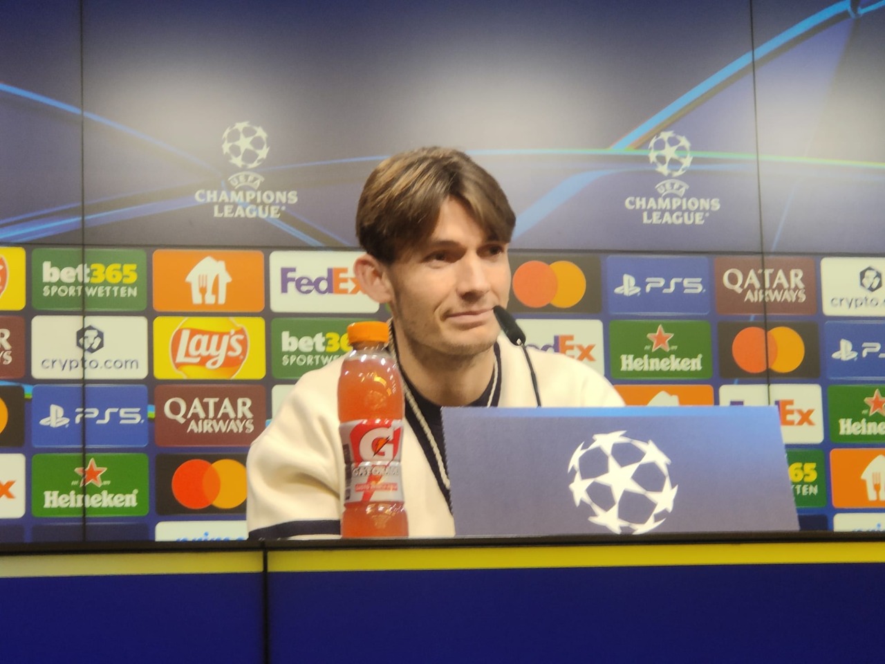 La pelle d’oca, mezza Bergamo a Dortmund e il record di presenze: le parole Marten de Roon