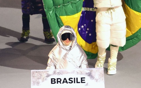 Alla cerimonia inaugurale di Milano-Cortina 2026 per il Brasile, ma Simona è di Torre Boldone