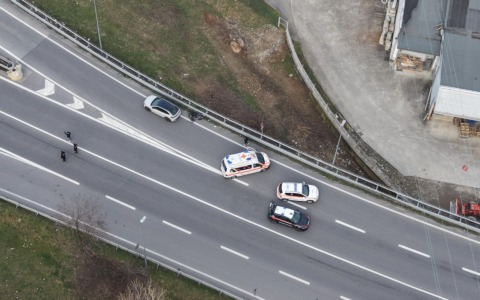 Due incidenti in serie sulla Statale del Val Seriana: traffico in tilt