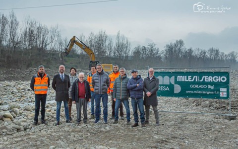 Partono i lavori della passerella ciclopedonale Paladina-Almenno