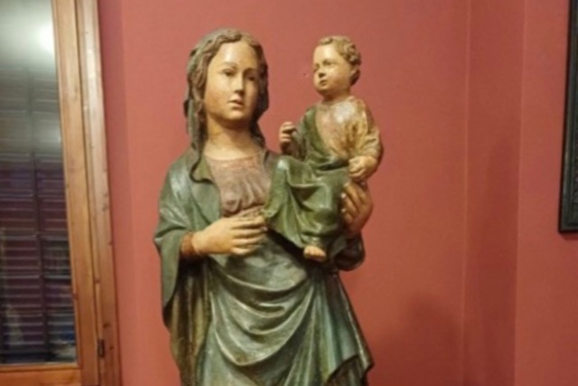 Statua della Madonna rubata nel 1977 ritrovata a Zogno: torna a Venezia dopo quasi cinquant’anni