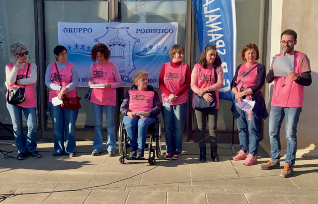 La marcia di Comun Nuovo, Stezzano, Zanica, Azzano e Urgnano per la Giornata della Donna