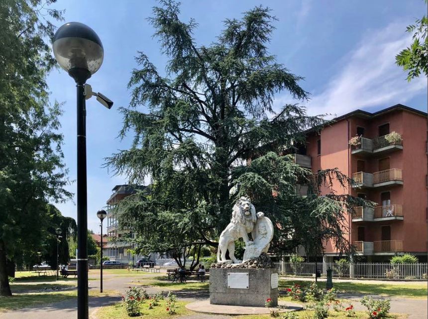 Il vandalo “beccato” dalla telecamera che voleva sabotare