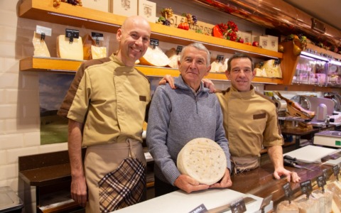 Ol Formager, formaggi di qualità da tre generazioni in via San Tomaso a Bergamo
