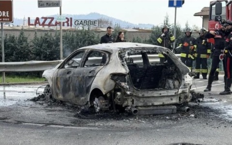 Scontro tra un’auto e una moto ad Almenno San Salvatore, ferito un ragazzo di soli 17 anni