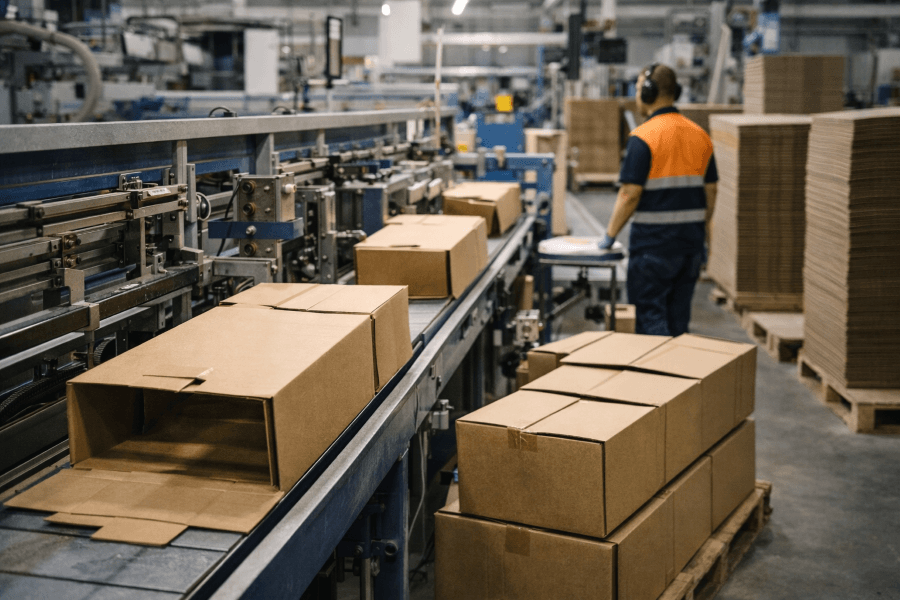 Scatolificio e industria del cartone: come nasce un imballaggio professionale