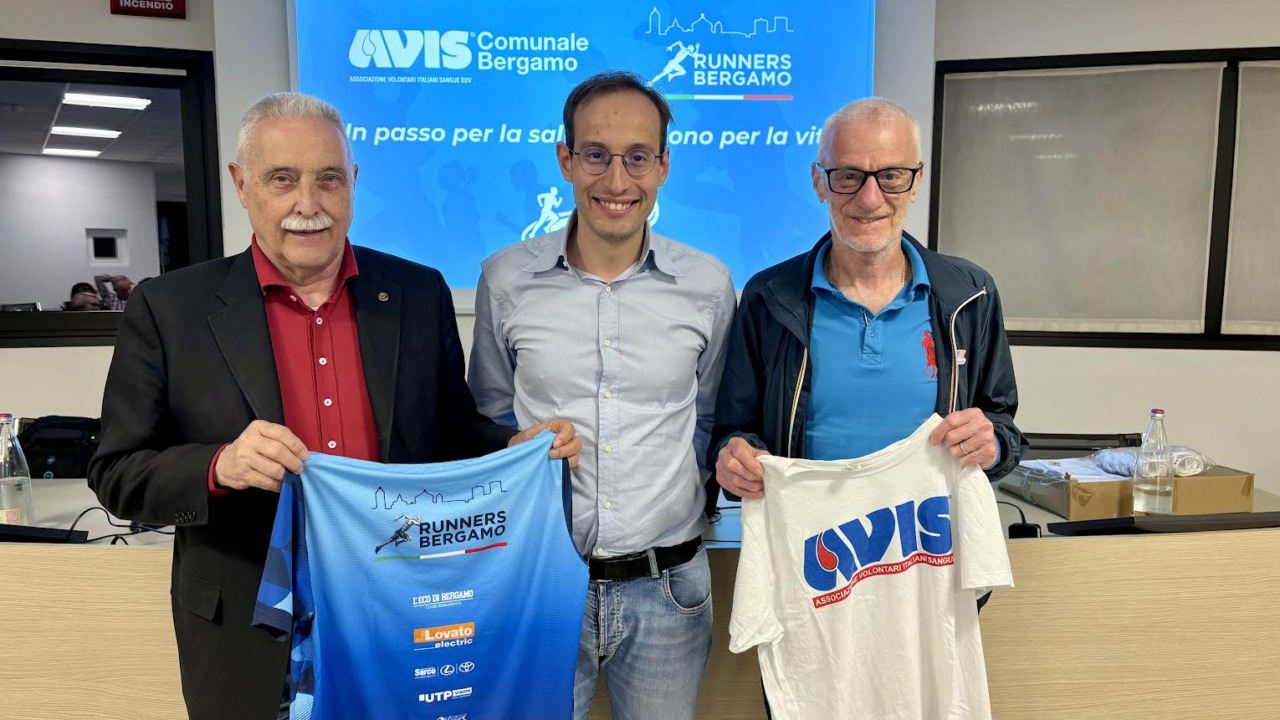 Patto tra solidarietà e sport: Avis e Runners Bergamo insieme, legame che fa bene al cuore