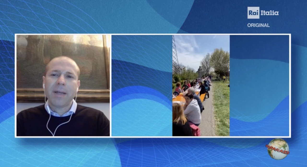 Il picnic di Pasquetta di Almenno San Bartolomeo in televisione, su Rai Italia