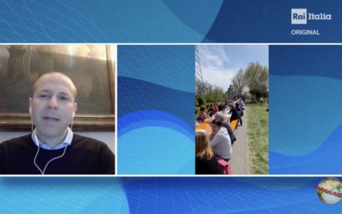 Il picnic di Pasquetta di Almenno San Bartolomeo in televisione, su Rai Italia