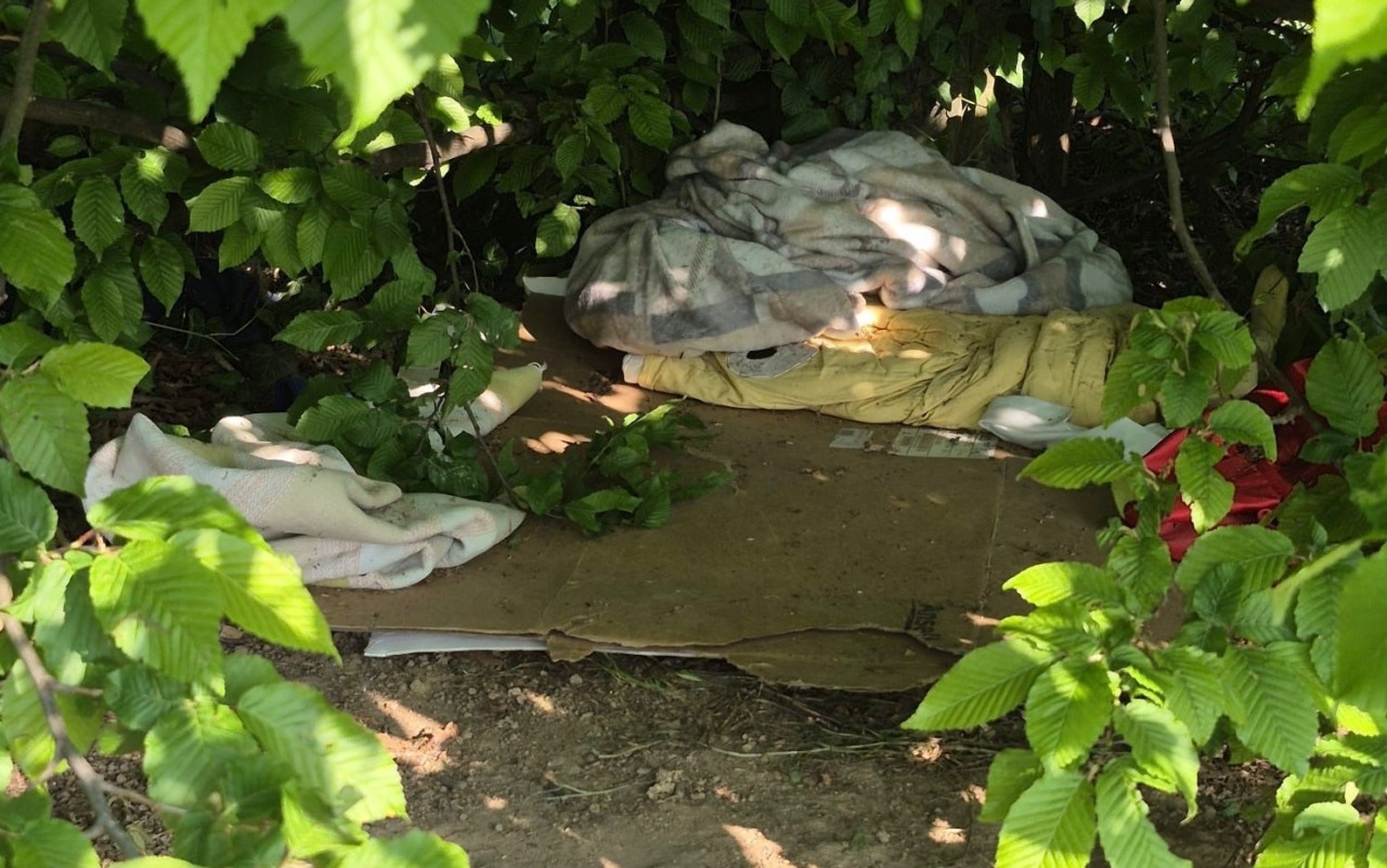 Giacigli di fortuna e bottiglie di alcolici: smantellato campeggio abusivo ad Antegnate