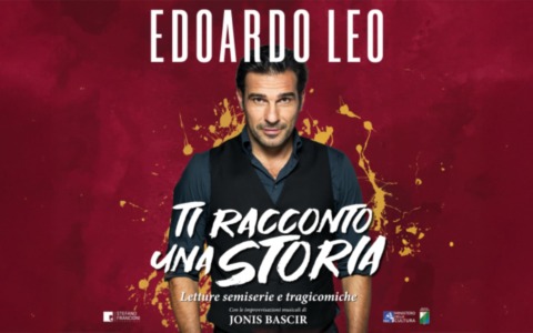 Edoardo Leo torna a Bergamo con “Ti racconto una storia”: comicità e poesia