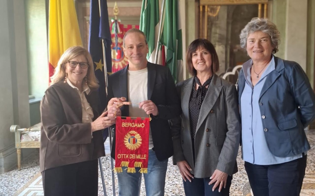 Il Comune di Bergamo ha reso omaggio al prof dell’Itis Paleocapa che ha salvato un ragazzo