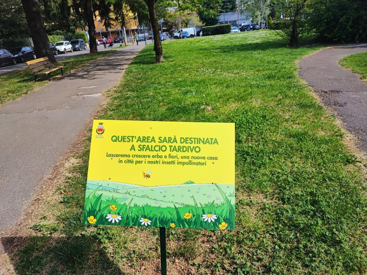 A via lo sfalcio differenziato nei parchi anche a Seriate