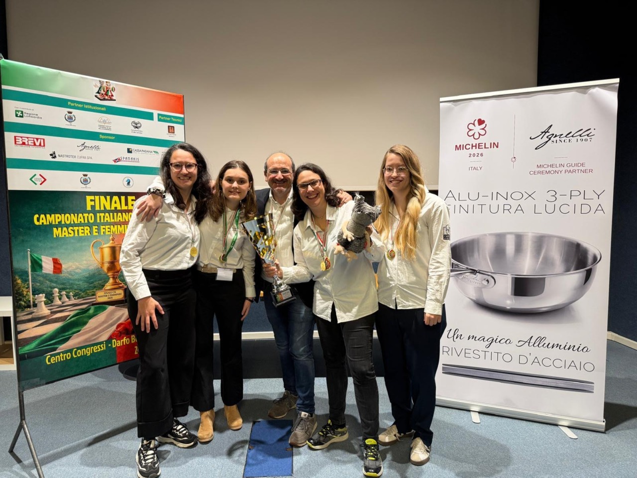 Il team bergamasco-bolognese Caissa Agnelli 1907 sul tetto d’Italia: è suo lo scudetto 2026 di scacchi