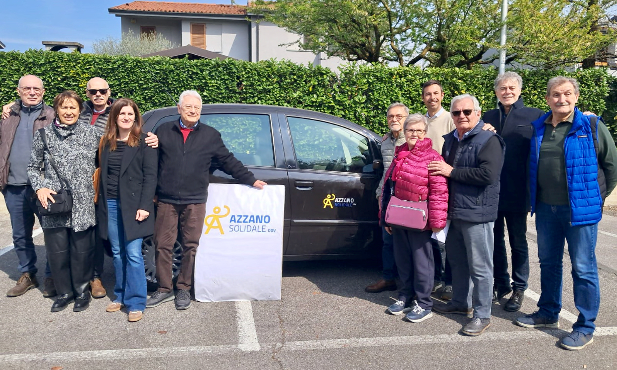 Azzano Solidale: in pochi mesi, già tanti soci e 81 servizi di trasporto sociale ad Azzano San Paolo