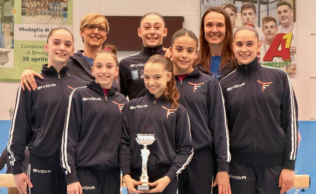 La Ginnastica Treviolo conquista il podio: tripletta d’argento nel Campionato di Serie C