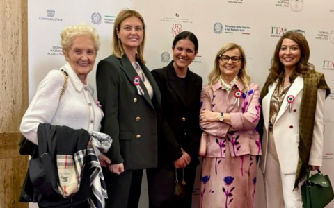 Premio Leonardo alla famiglia Cerea di Brusaporto, ambasciatrice del Made in Italy