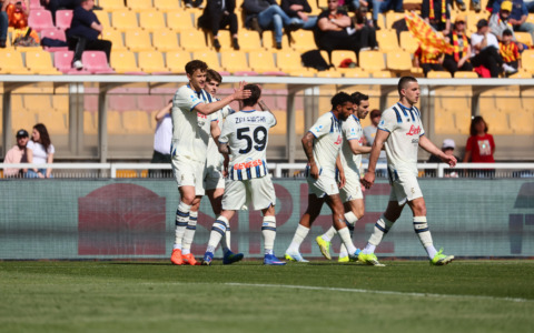 Cronaca di Lecce-Atalanta 0-3: nerazzurri in scioltezza grazie a Scalvini, Krstovic e Raspadori