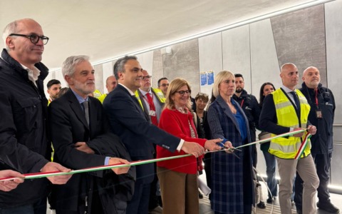 Inaugurato il nuovo sottopasso della stazione di Bergamo (è costato 7 milioni di euro)
