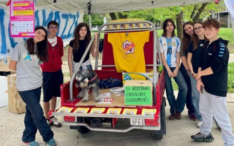 Camozzi Running, sacche dipinte a mano dagli alunni e magliette “gold”