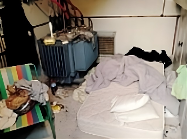 Una cabina elettrica di due metri quadrati usata come rifugio al Bailino di Levate