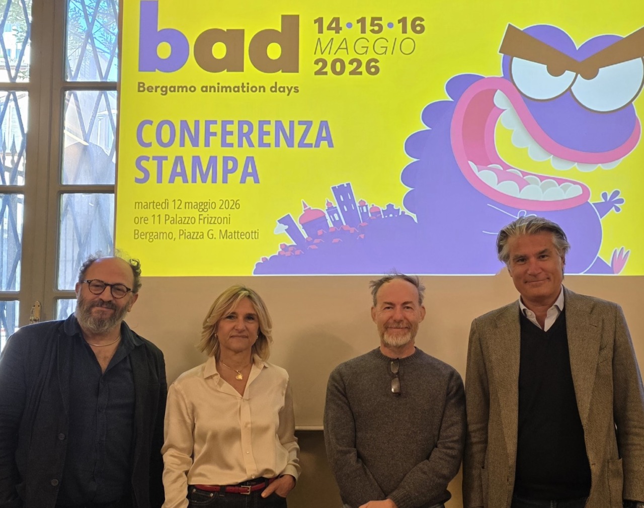 Animazione, creatività e cinema: il ricchissimo programma dei Bergamo Animation Days 2026