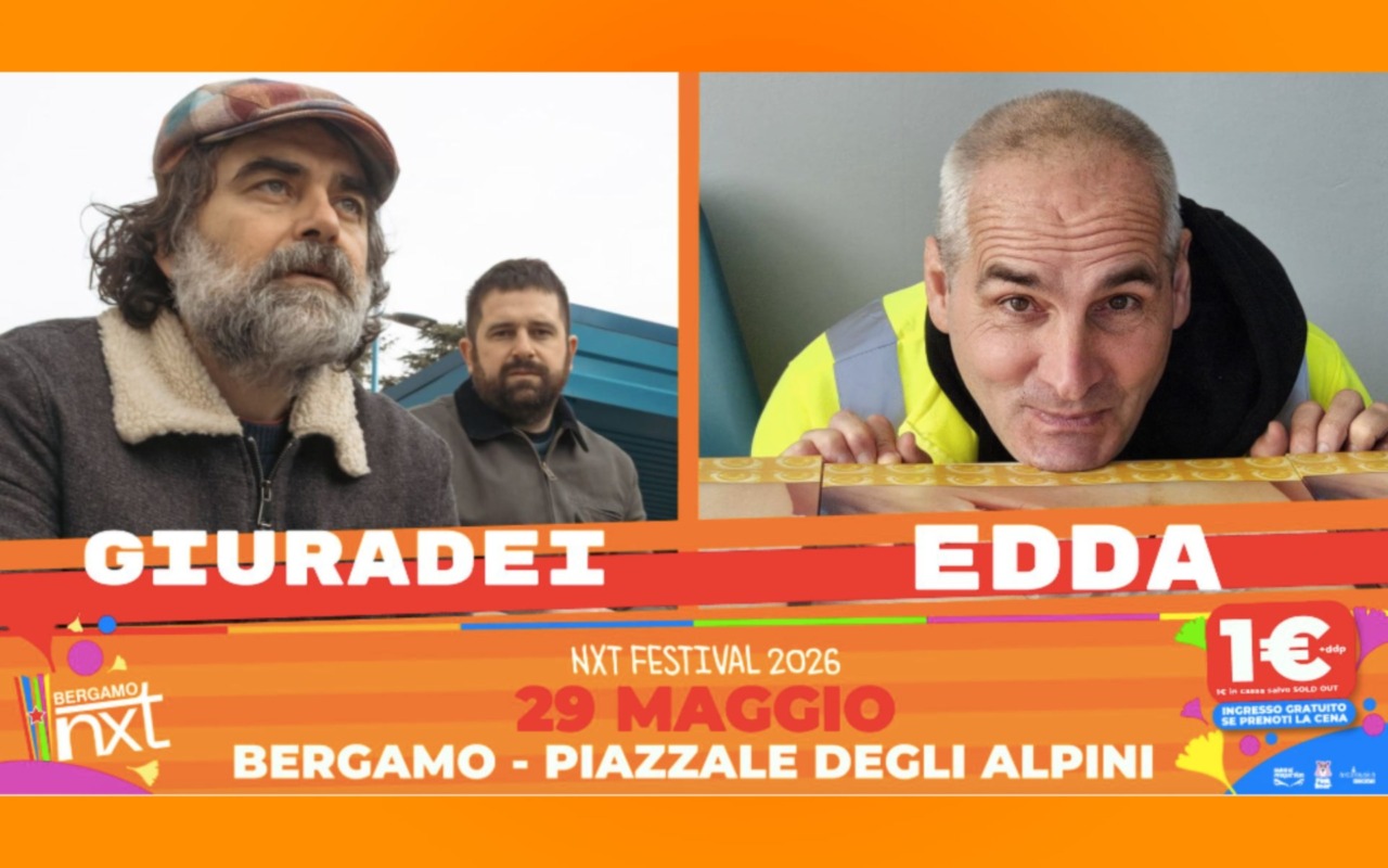 Nxt Festival, parte la stagione estiva in piazzale degli Alpini: doppio live di Giuradei ed Edda