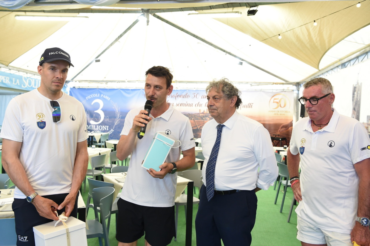 Torneo Tennis Vip 2026, brillano le medaglie olimpiche: dall’oro di Cortina Deromedis a Innerhofer