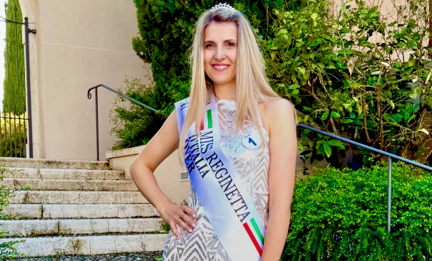 Inna Ivoniak, ucraina che ha messo radici a Mozzo, porta la corona di “Miss Reginetta”