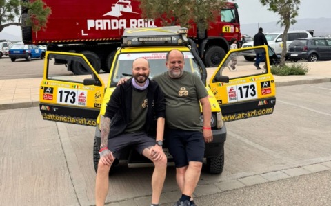 Dalla Bergamasca al Panda Raid, il racconto di Flavio: «Il deserto, le temperature sotto zero, i bambini…»