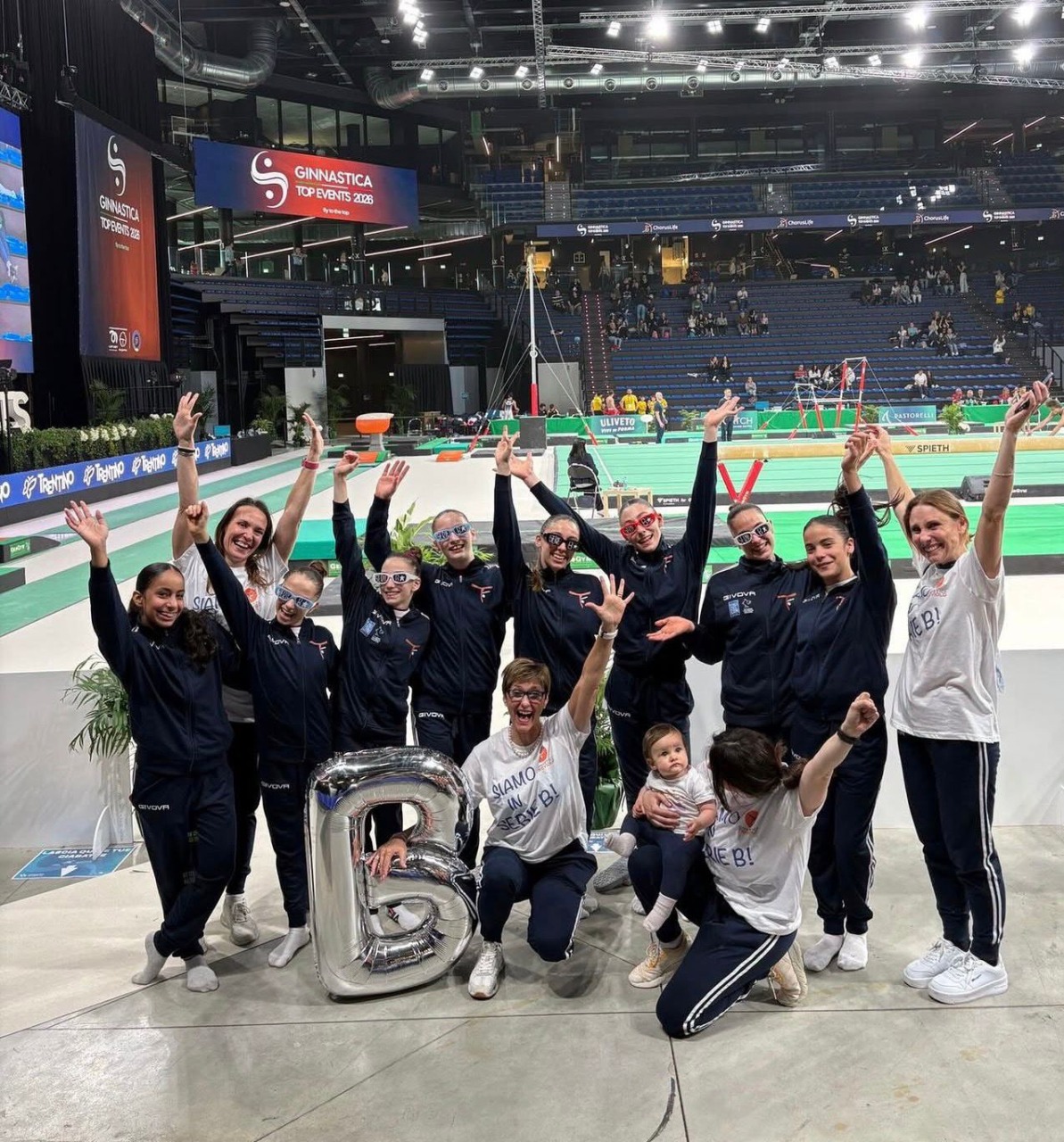 La Ginnastica Treviolo festeggia un traguardo storico: il sogno Serie B è raggiunto!