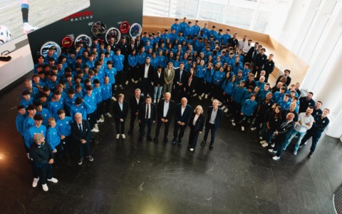 La cerimonia del Premio Brembo al Kilometro Rosso: una festa per i giovani dell’Atalanta