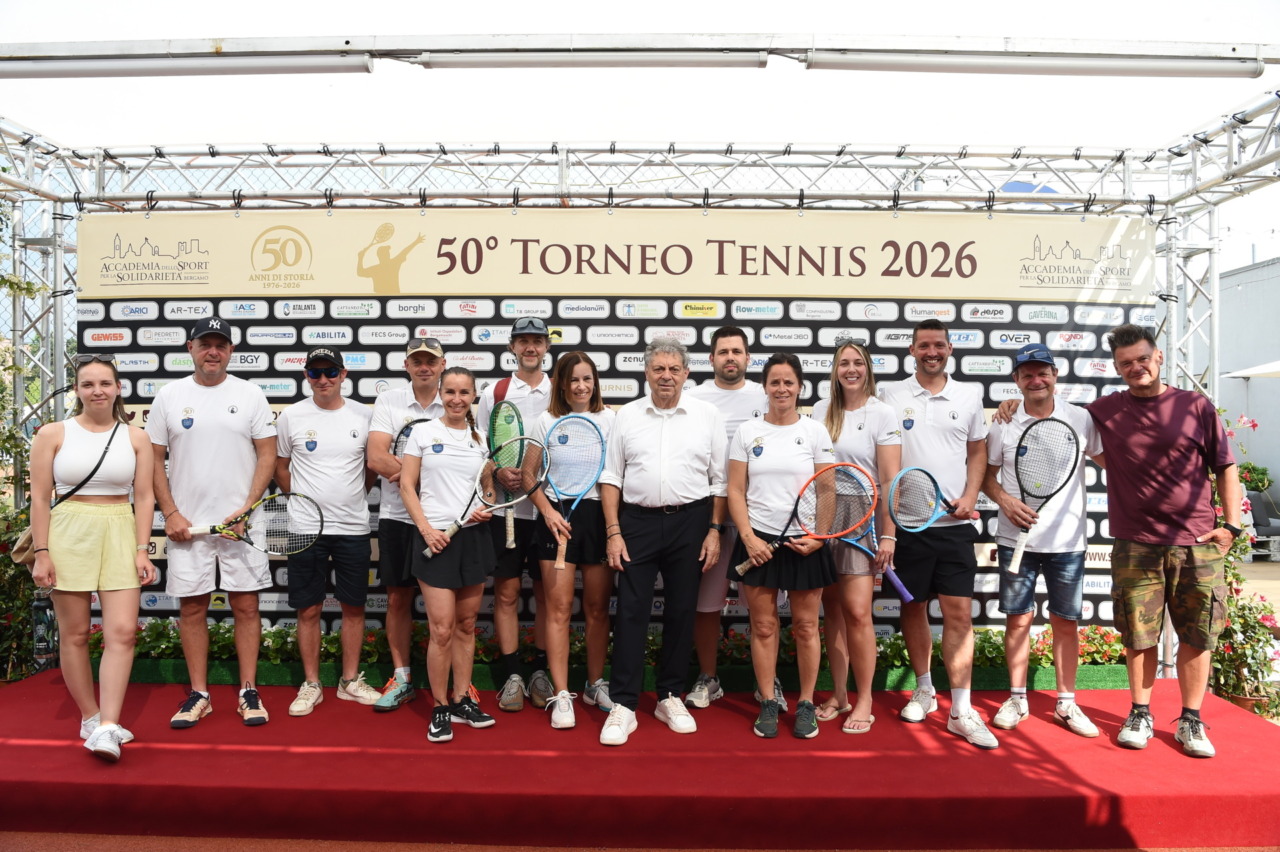 Torneo di Tennis Vip 2026, alla Cittadello dello Sport gli “amici” dell’Alto Adige nel segno della solidarietà