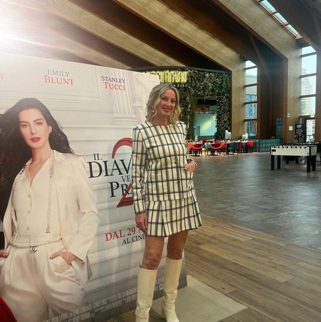 Da Bonate Sopra al set de “Il Diavolo veste Prada 2”: la stilista Carla Catalano sul grande schermo
