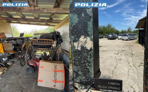 Sequestrati un’area abusiva di vendita auto a Boltiere (fungeva anche da deposito di rifiuti)