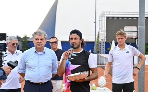 Torneo Open dell’Accademia dello Sport per la Solidarietà: Ingarao campione, doppio 6-2 a Tabacco