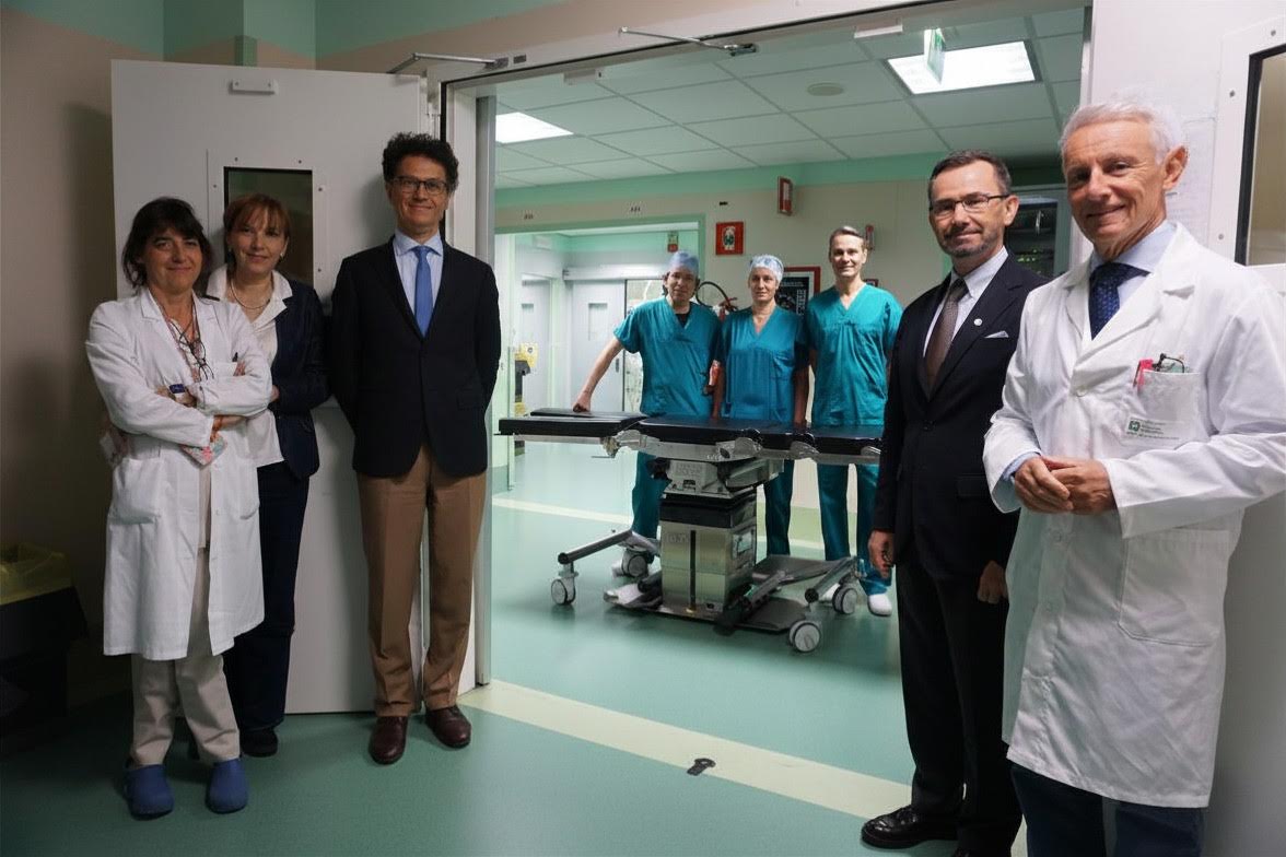 L’ospedale Papa Giovanni diventa più tecnologico grazie a nove nuovi tavoli operatori di ultima generazione