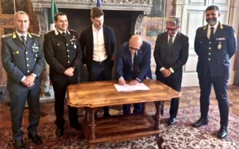 Stretta di mano sulla sicurezza tra lo Stato e il Comune di Comun Nuovo