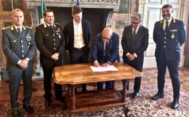 Stretta di mano sulla sicurezza tra lo Stato e il Comune di Comun Nuovo