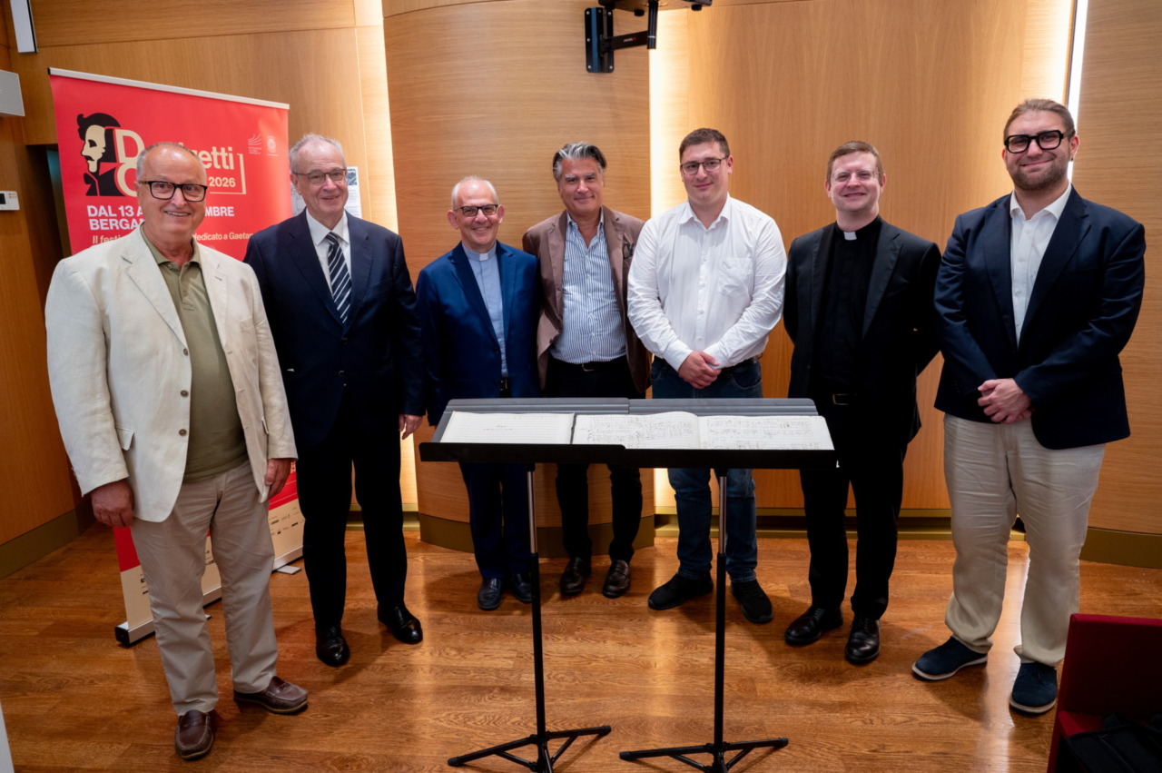 Donizetti, scoperto un manoscritto inedito: riaffiora dagli archivi del Seminario un’opera giovanile del compositore