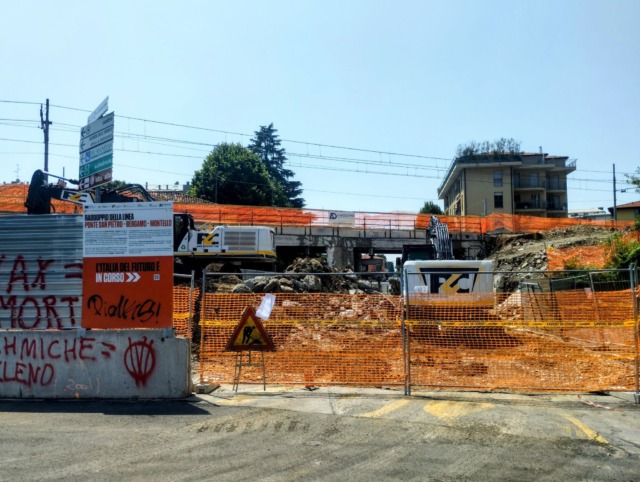 Cantiere di via San Bernardino, commercianti e Comune di Bergamo si confrontano sulle difficoltà