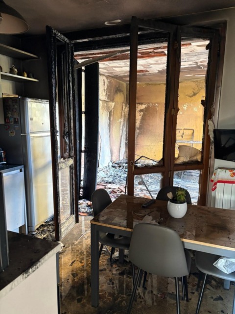 L’esplosione e poi l’incendio: paura in una villetta a Martinengo. Tutta colpa di uno… zampirone